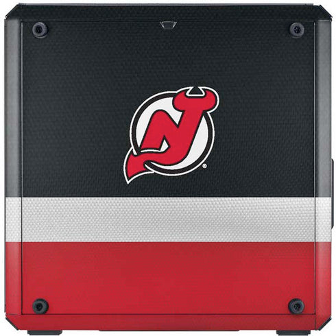 NHL New Jersey Devils Jersey Cooler Master MasterBox Q300L Mini Tower Skin