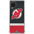 NHL New Jersey Devils Jersey Galaxy A12 Clear Case