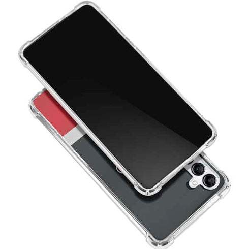 NHL New Jersey Devils Jersey Galaxy A15 5G Clear Case