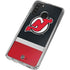 NHL New Jersey Devils Jersey Galaxy A21 Clear Case