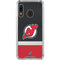 NHL New Jersey Devils Jersey Galaxy A30 Clear Case