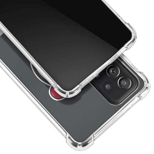 NHL New Jersey Devils Jersey Galaxy A52 5G Clear Case