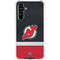 NHL New Jersey Devils Jersey Galaxy A54 5G Clear Case