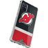 NHL New Jersey Devils Jersey Galaxy A71 5G Clear Case