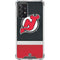 NHL New Jersey Devils Jersey Galaxy A72 5G Clear Case