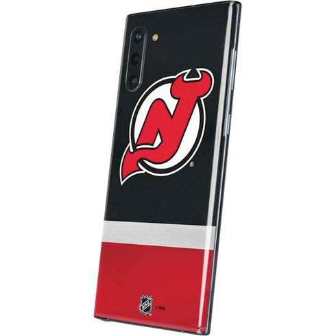 NHL New Jersey Devils Jersey Galaxy Note 10 Skin