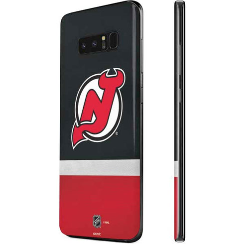 NHL New Jersey Devils Jersey Galaxy Note 8 Skin