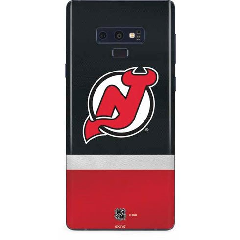 NHL New Jersey Devils Jersey Galaxy Note 9 Skin