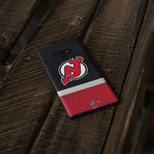 NHL New Jersey Devils Jersey Galaxy Note 9 Skin