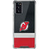 NHL New Jersey Devils Jersey Galaxy Note20 5G Clear Case