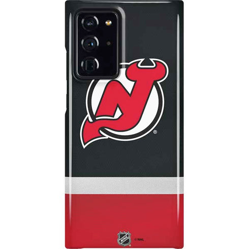 NHL New Jersey Devils Jersey Galaxy Note20 Ultra 5G Lite Case