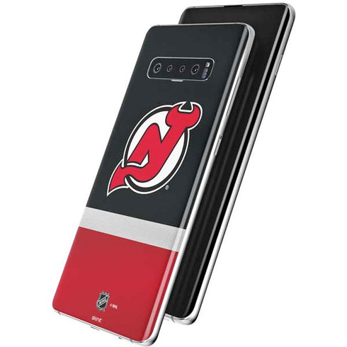 NHL New Jersey Devils Jersey Galaxy S10 Plus Skin
