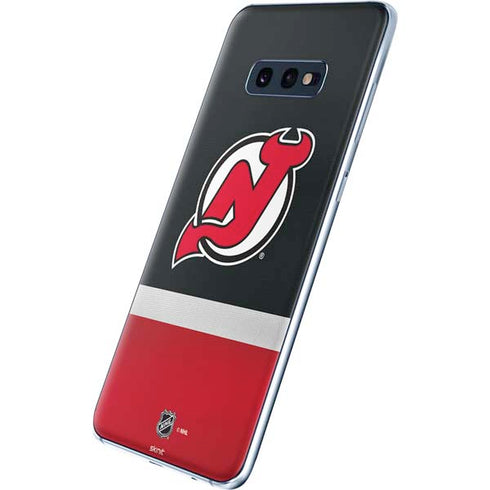 NHL New Jersey Devils Jersey Galaxy S10e Skin