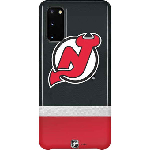 NHL New Jersey Devils Jersey Galaxy S20 Lite Case