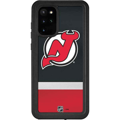 NHL New Jersey Devils Jersey Galaxy S20 Plus Waterproof Case