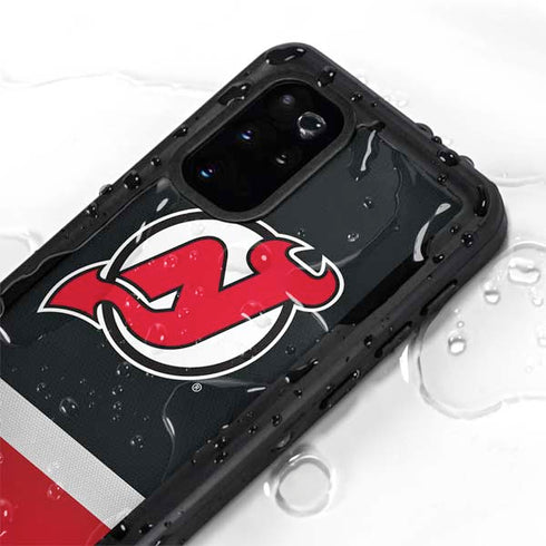 NHL New Jersey Devils Jersey Galaxy S20 Plus Waterproof Case