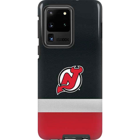 NHL New Jersey Devils Jersey Galaxy S20 Ultra 5G Pro Case