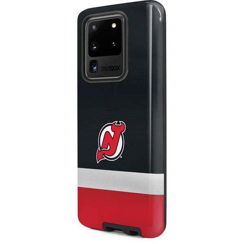 NHL New Jersey Devils Jersey Galaxy S20 Ultra 5G Pro Case
