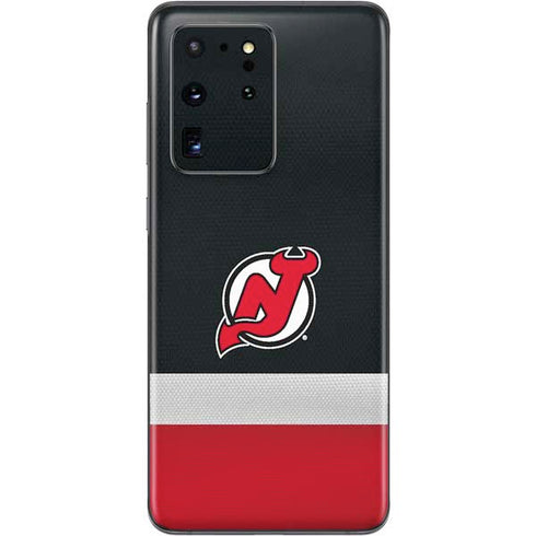 NHL New Jersey Devils Jersey Galaxy S20 Ultra 5G Skin