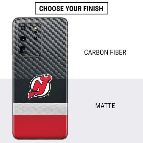 NHL New Jersey Devils Jersey Galaxy S20 Ultra 5G Skin