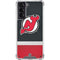 NHL New Jersey Devils Jersey Galaxy S21 5G Clear Case