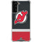 NHL New Jersey Devils Jersey Galaxy S21 FE Clear Case