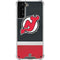 NHL New Jersey Devils Jersey Galaxy S21 Plus 5G Clear Case