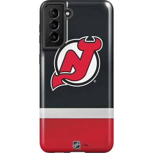 NHL New Jersey Devils Jersey Galaxy S21 Plus 5G Pro Case