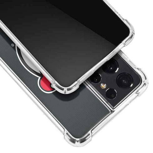 NHL New Jersey Devils Jersey Galaxy S21 Ultra 5G Clear Case