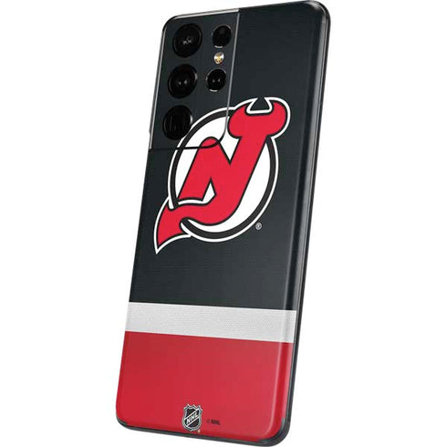 NHL New Jersey Devils Jersey Galaxy S21 Ultra 5G Skin