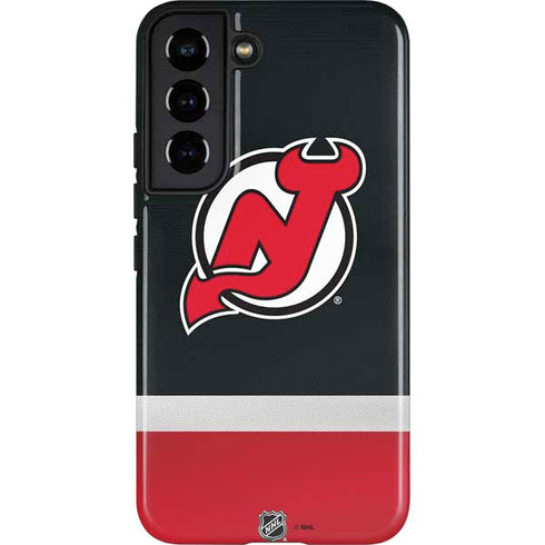 NHL New Jersey Devils Jersey Galaxy S22 Pro Case