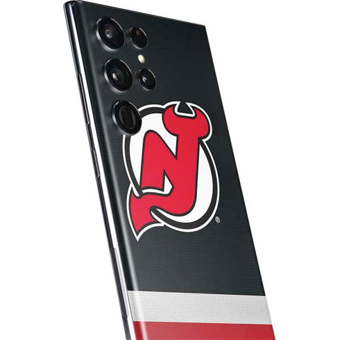 NHL New Jersey Devils Jersey Galaxy S22 Ultra Skin