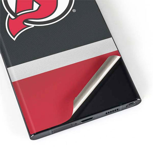 NHL New Jersey Devils Jersey Galaxy S22 Ultra Skin