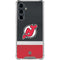 NHL New Jersey Devils Jersey Galaxy S23 FE Clear Case