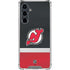 NHL New Jersey Devils Jersey Galaxy S23 FE Clear Case