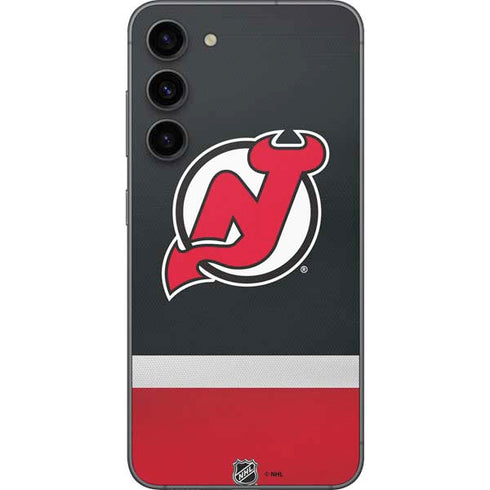 NHL New Jersey Devils Jersey Galaxy S23 Plus Skin
