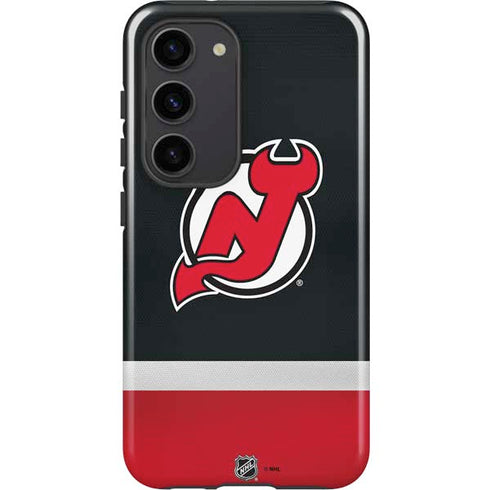 NHL New Jersey Devils Jersey Galaxy S23 Pro Case