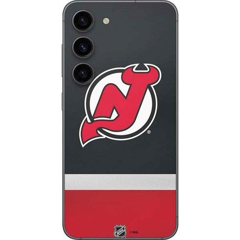 NHL New Jersey Devils Jersey Galaxy S23 Skin