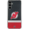 NHL New Jersey Devils Jersey Galaxy S24 Plus Clear Case
