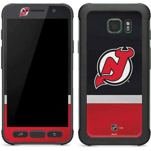 NHL New Jersey Devils Jersey Galaxy S7 Active Skin