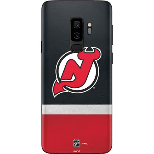 NHL New Jersey Devils Jersey Galaxy S9 Plus Skin
