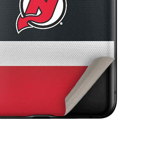 NHL New Jersey Devils Jersey Galaxy Z Flip Skin