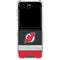 NHL New Jersey Devils Jersey Galaxy Z Flip5 5G Clear Case