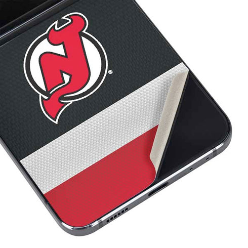 NHL New Jersey Devils Jersey Galaxy Z Flip5 5G Skin