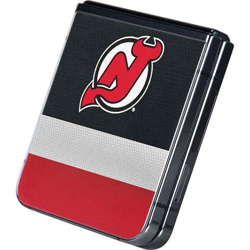 NHL New Jersey Devils Jersey Galaxy Z Flip5 5G Skin
