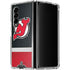 NHL New Jersey Devils Jersey Galaxy Z Fold4 5G Clear Case