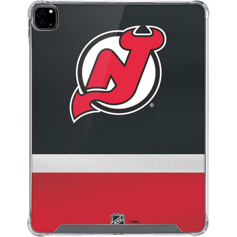 NHL New Jersey Devils Jersey iPad Pro 12.9in (2020) Clear Case