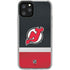 NHL New Jersey Devils Jersey iPhone 11 Pro Clear Case