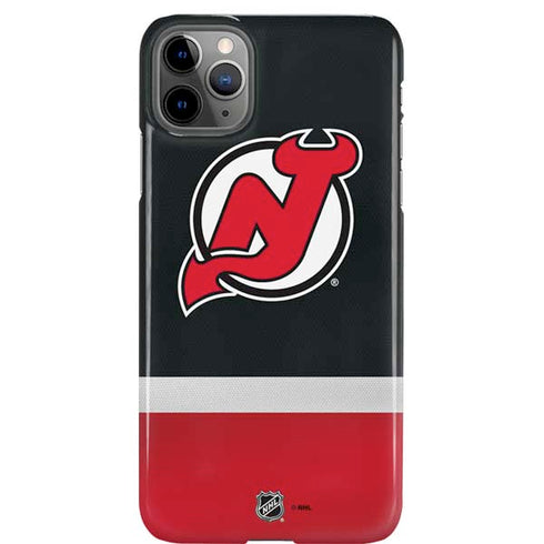 NHL New Jersey Devils Jersey iPhone 11 Pro Max Lite Case