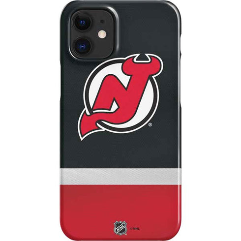 NHL New Jersey Devils Jersey iPhone 12 Mini Lite Case